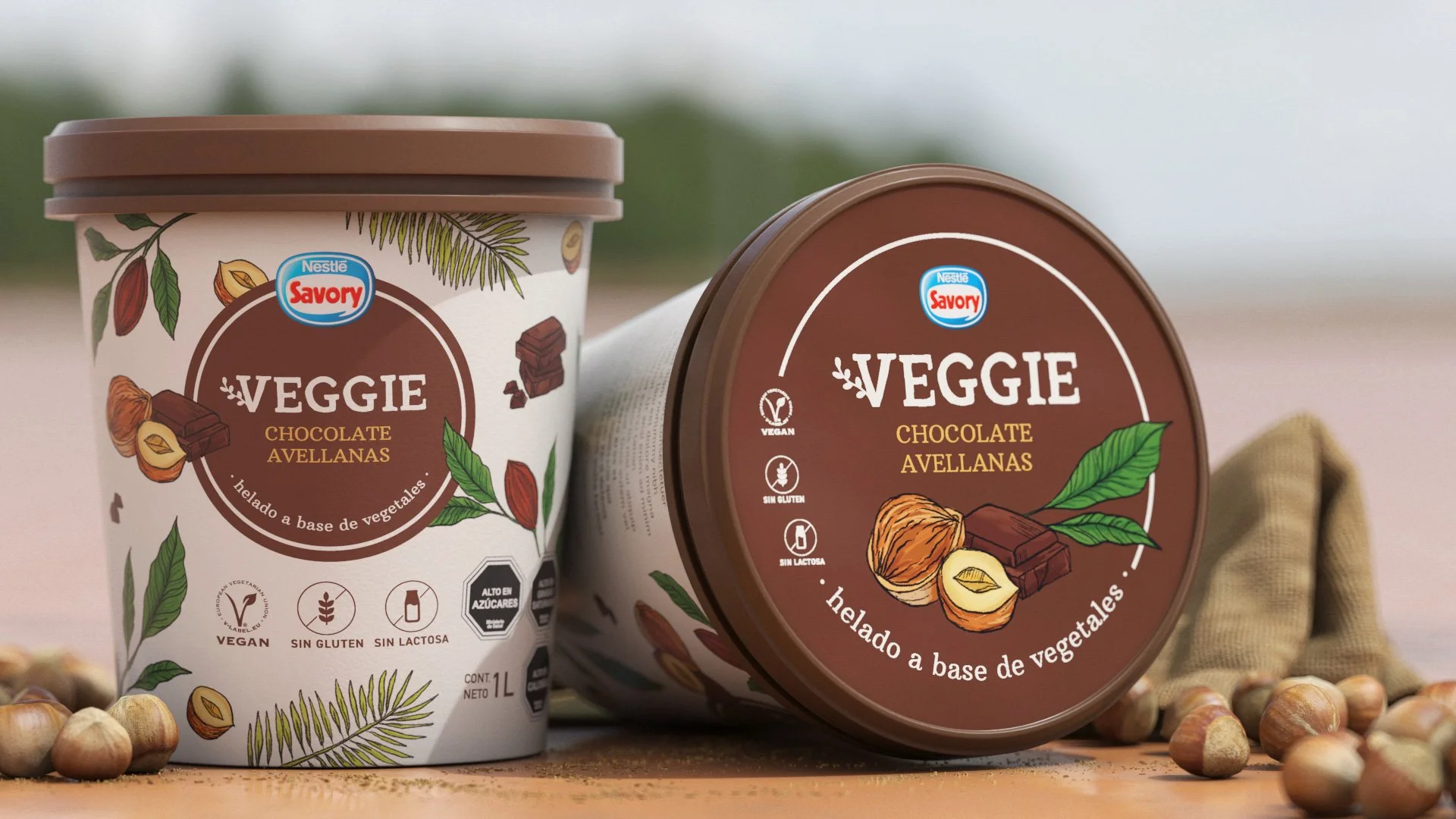 Savory Veggie Helados