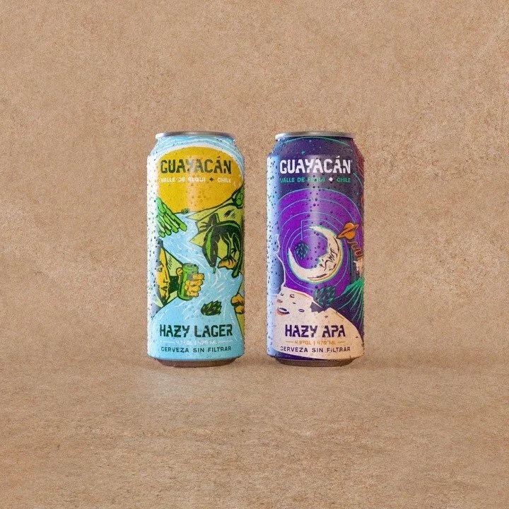 🍻💥 Nuevo proyecto de animaci&oacute;n y 3D para nuestros amigos de @cervezaguayacan para presentar sus dos nuevas cervezas que representan el d&iacute;a y la noche: la Hazy Lager, refrescante y turbia como el r&iacute;o Elqui y la Hazy APA, m&iacut
