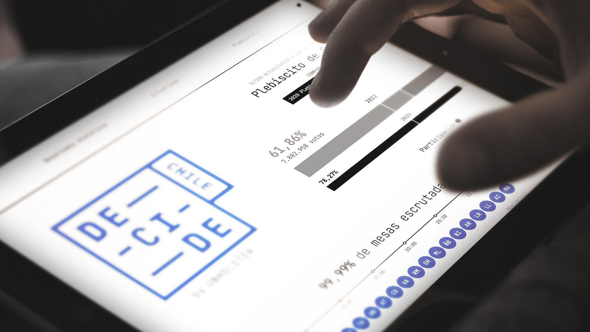 Decide Chile: un logotipo con forma de papeleta