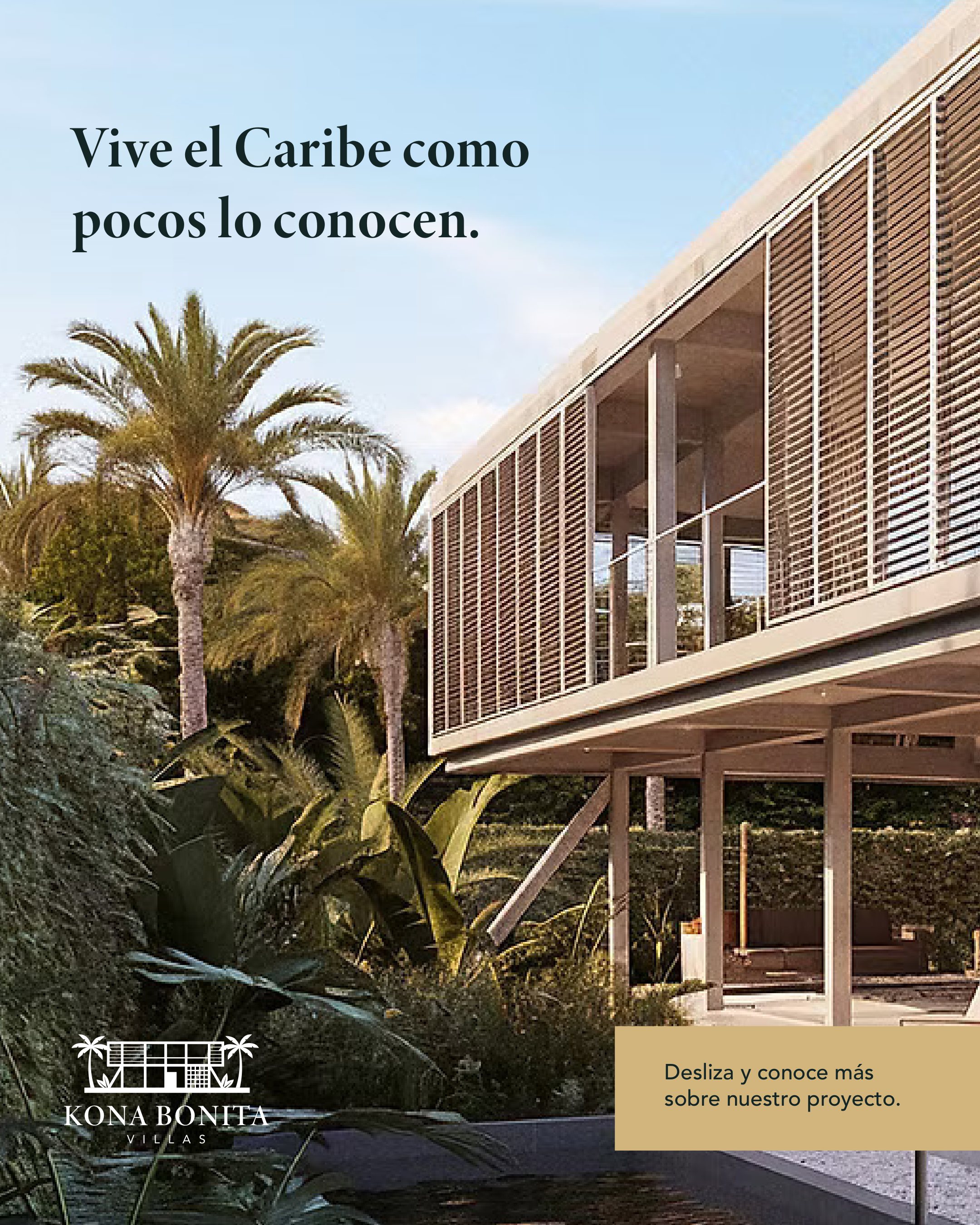 Kona Bonita: la villa en el logotipo