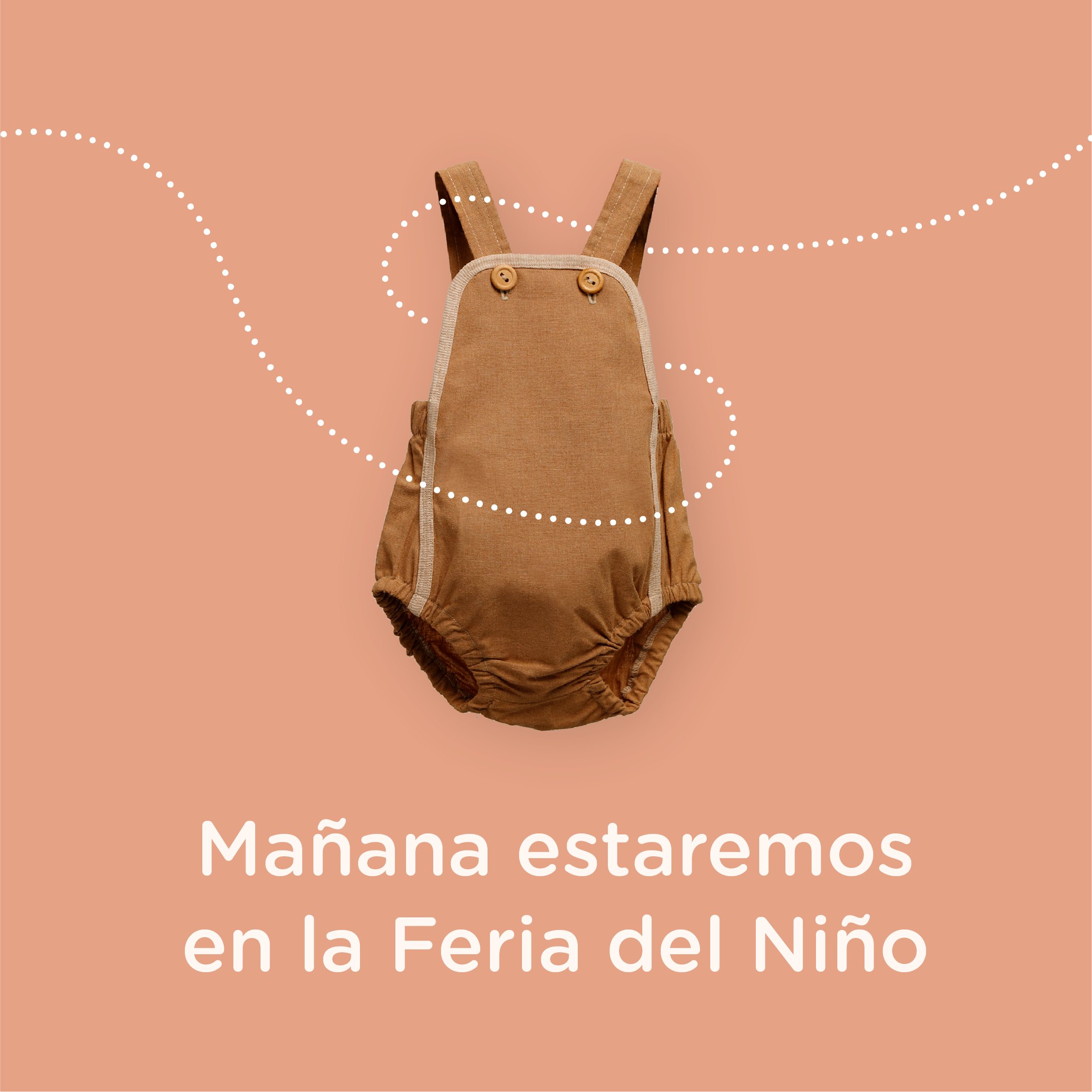 Post de Instagram sobre terracota: «Mañana estaremos en la Feria del Niño».