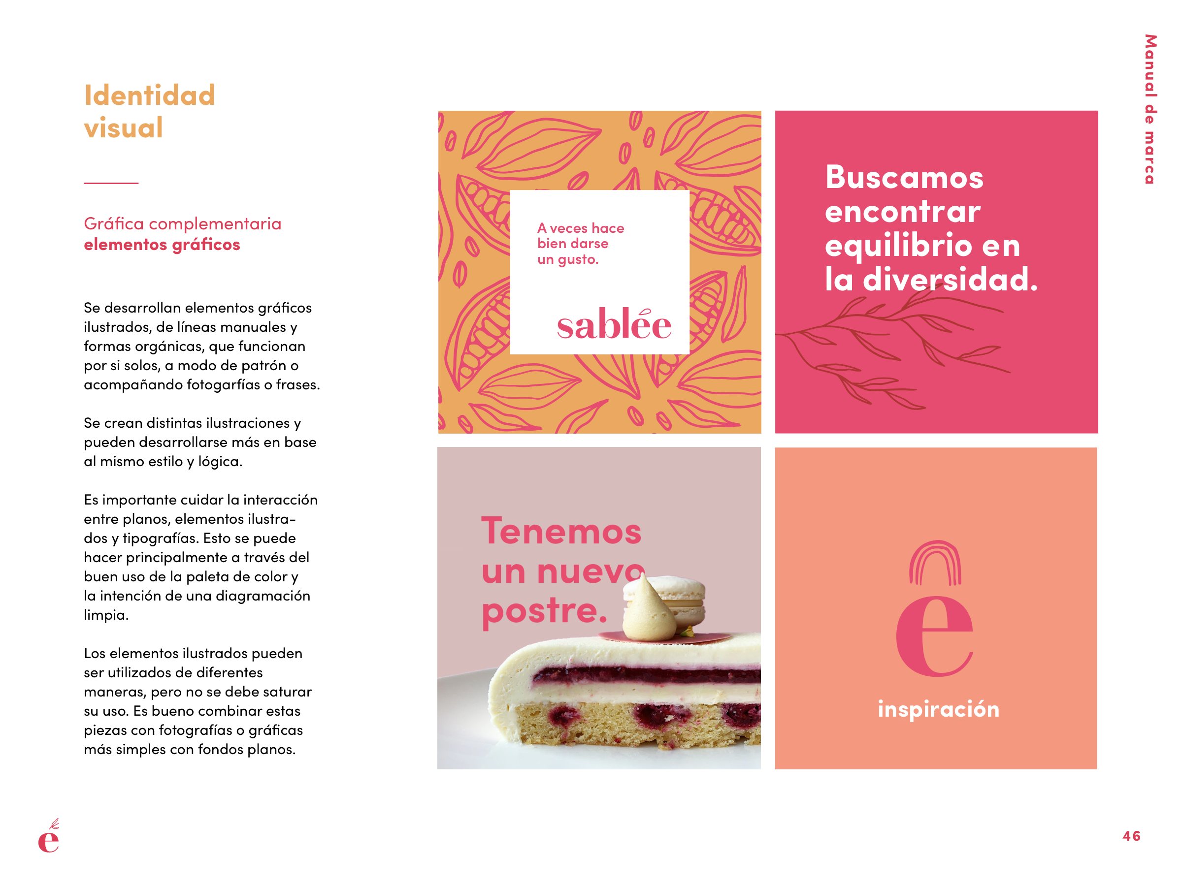 Página del manual con publicaciones de redes.