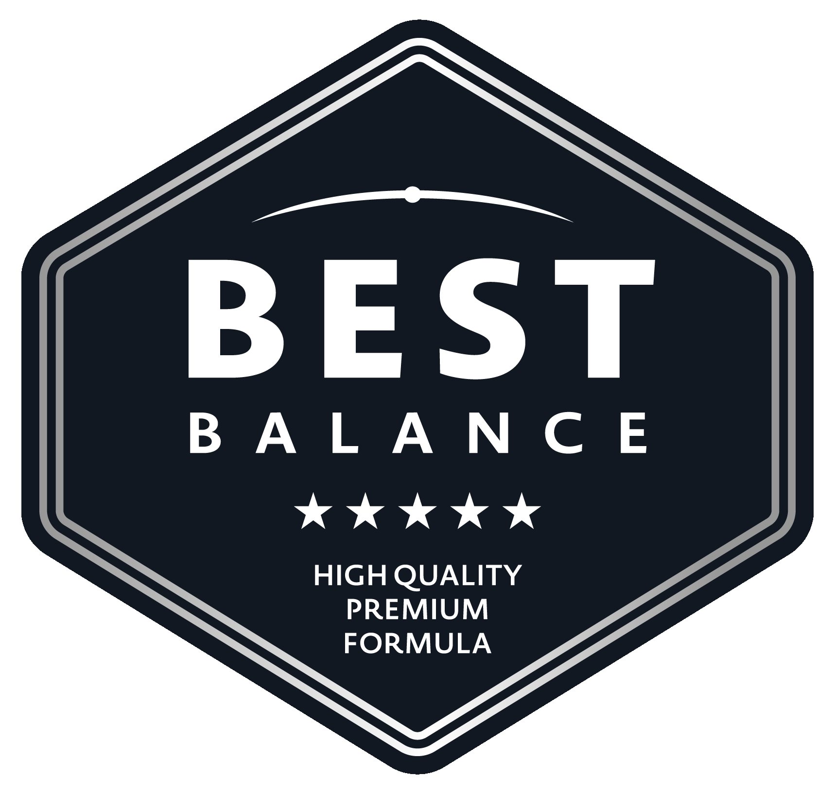 Sello hexagonal original de Best Balance.