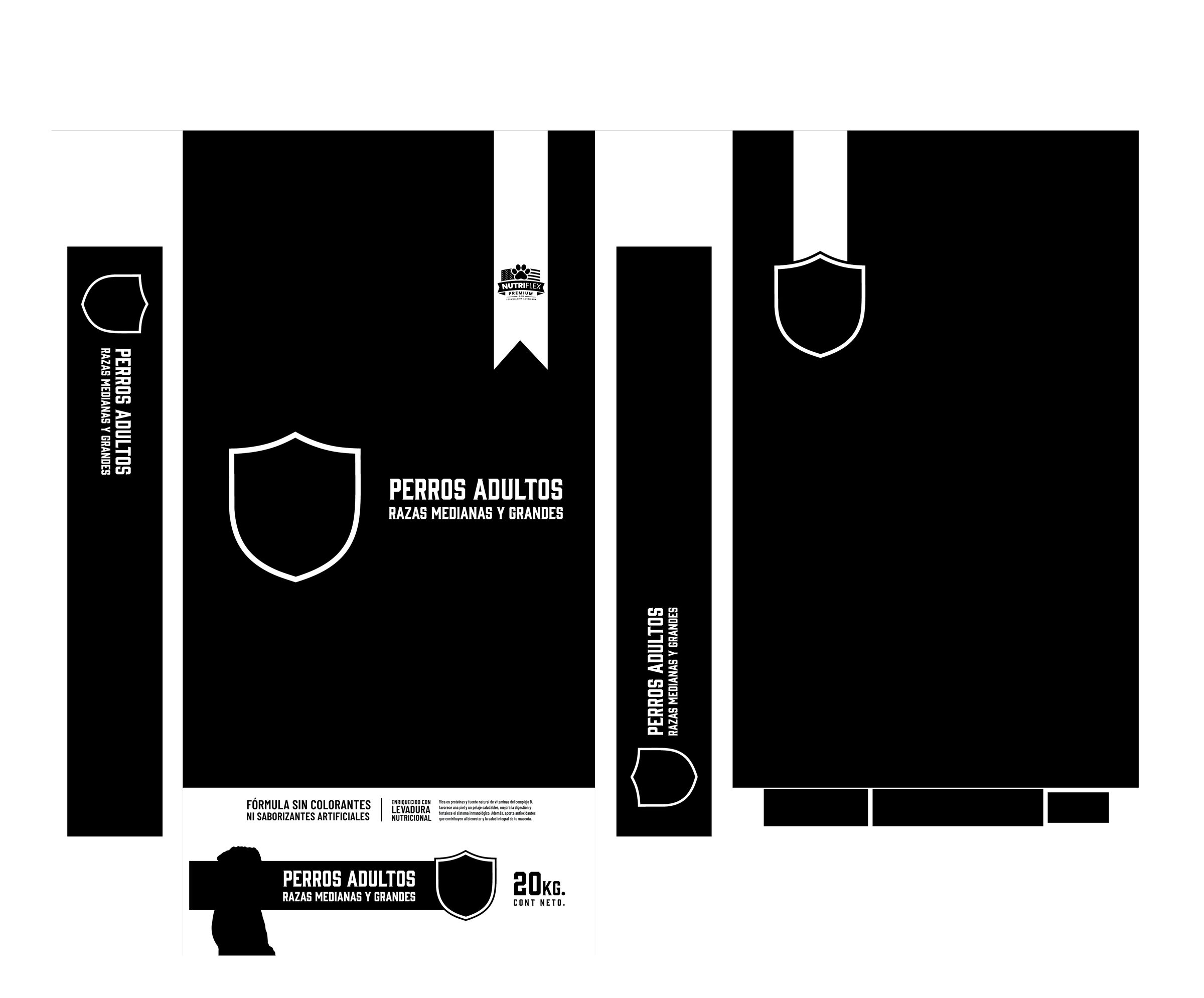 Capa de metalizado del envase para la imprenta.