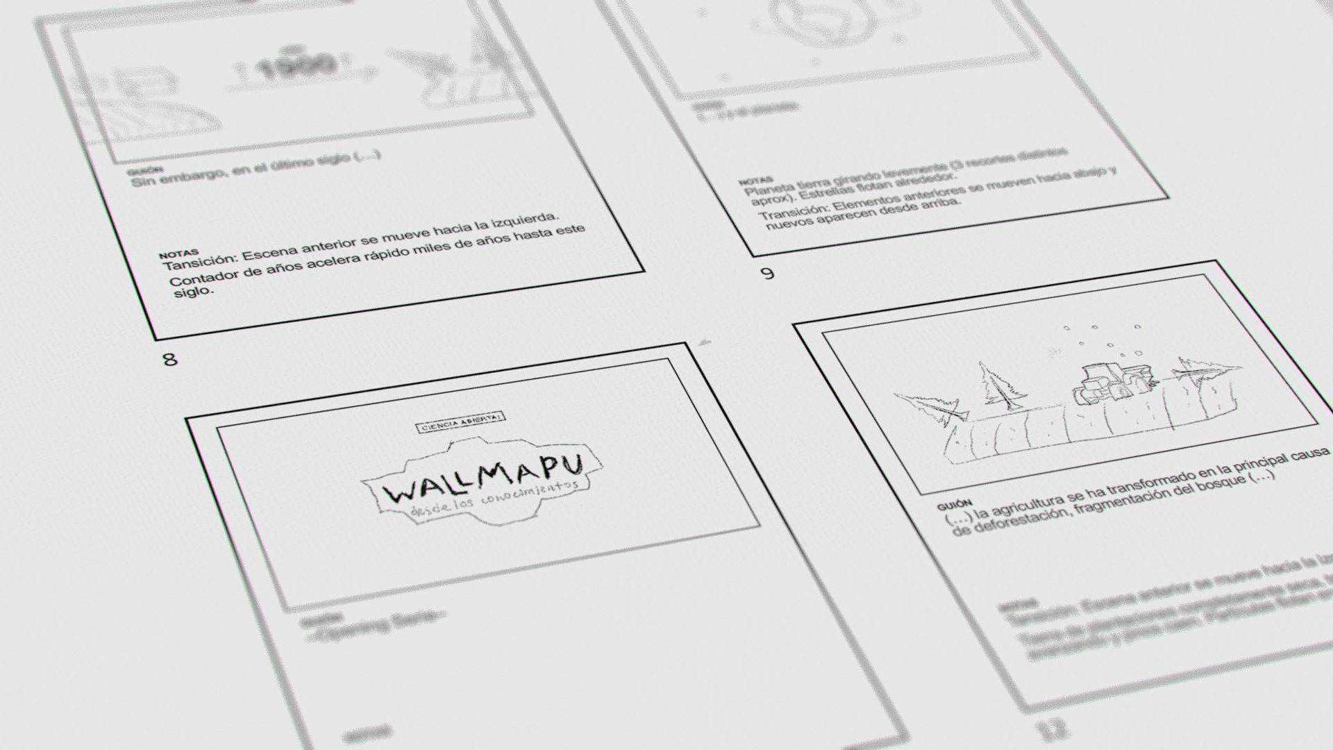 Detalle del storyboard del capítulo «Cada cucharada cuenta».